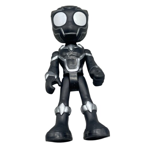 Hasbro Marvel Spidey & His Amazing Friends Black Panther 4" Figure plastic READ - Picture 1 of 6